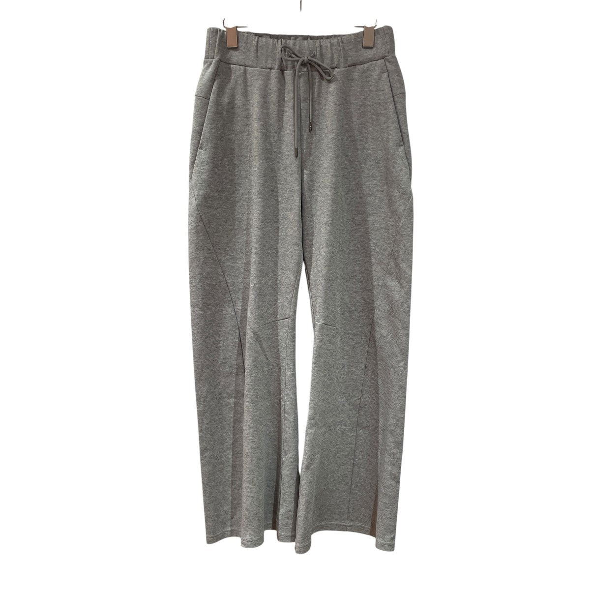CO PE DOUBLE KNIT THREE DIMENSIONAL WIDE PANTSスウェットパンツAP42-039