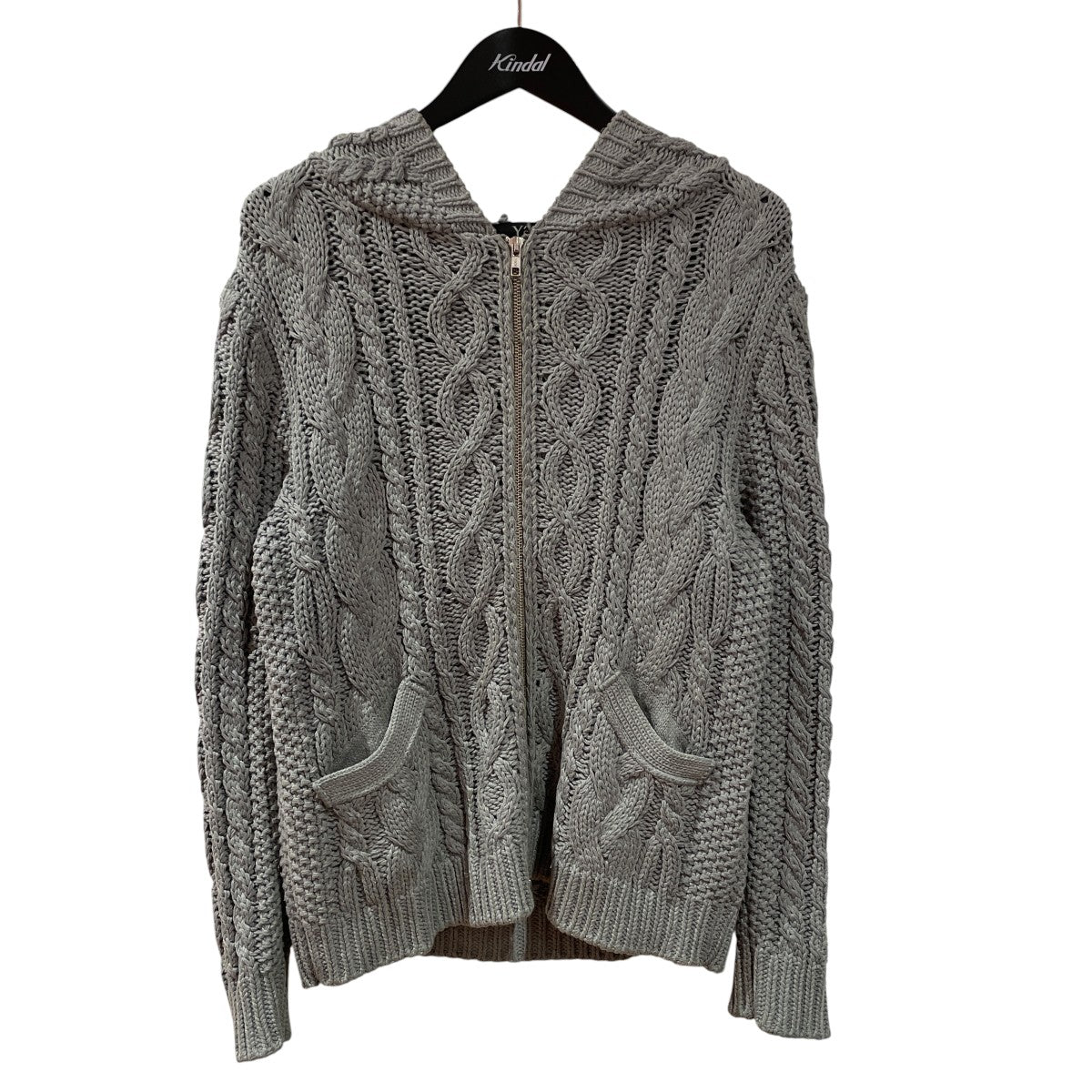 KNITニットパーカーYK-K02-071