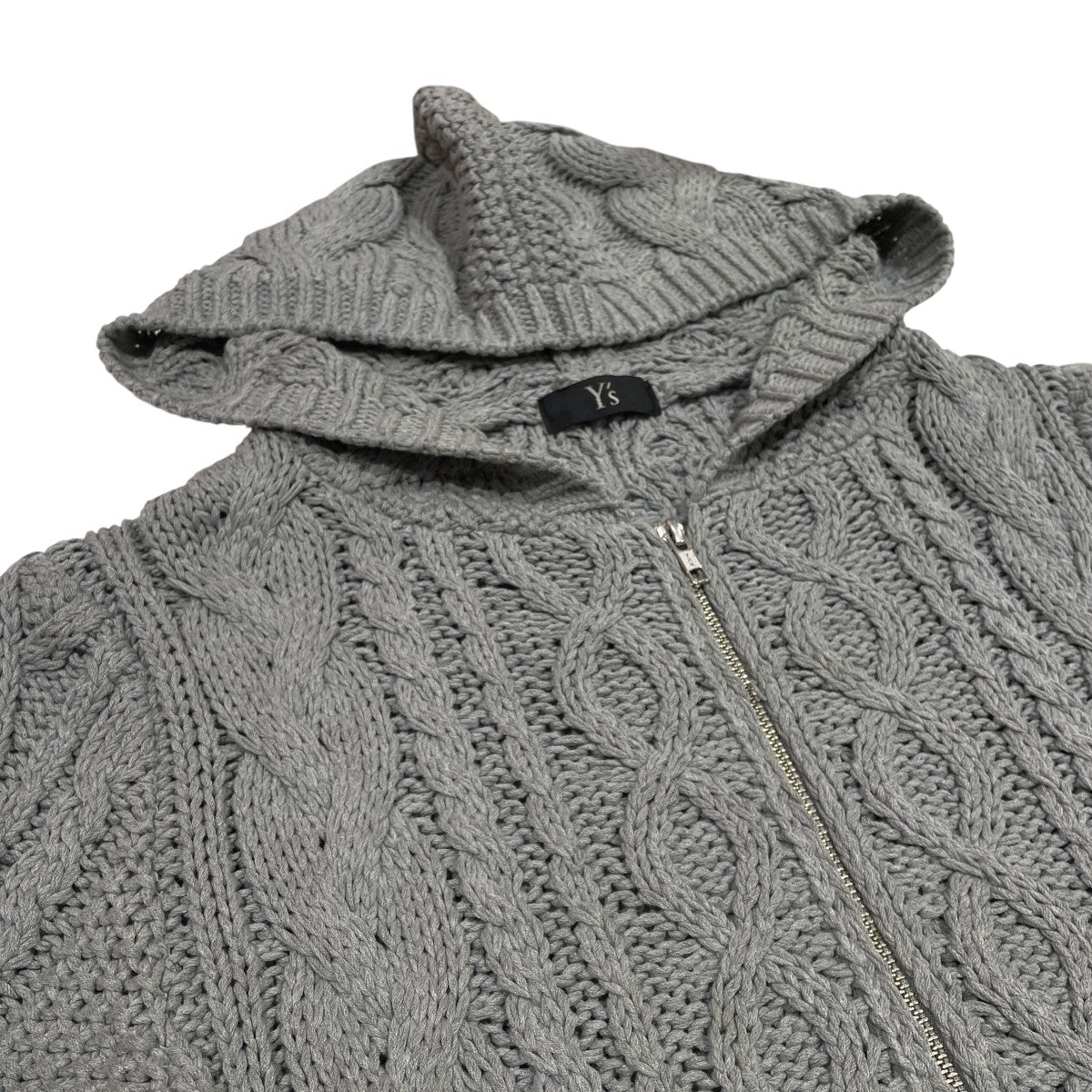 KNITニットパーカーYK-K02-071