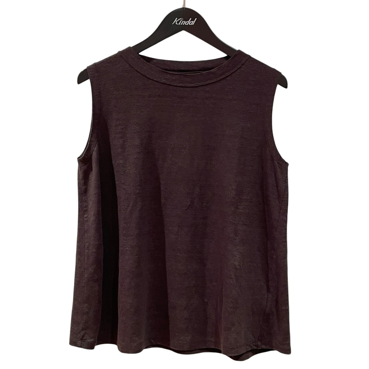 NORMANDY LINEN A-LINEノースリーブカットソーBN-25SL-057