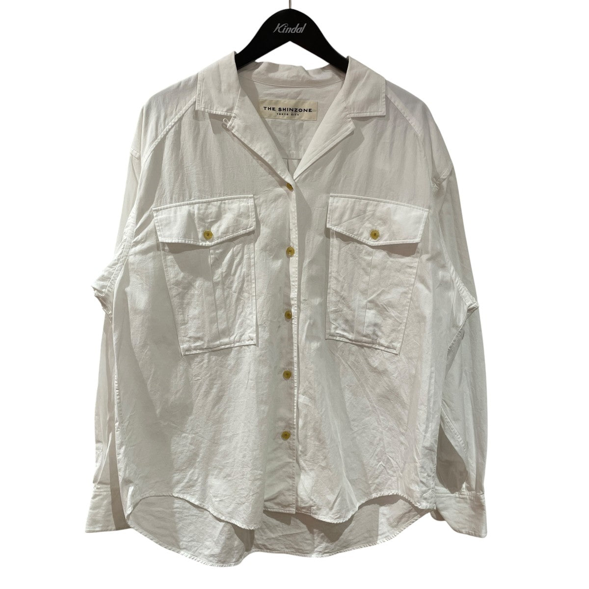 OPEN COLLAR SHIRTシャツジャケット25smsbl11