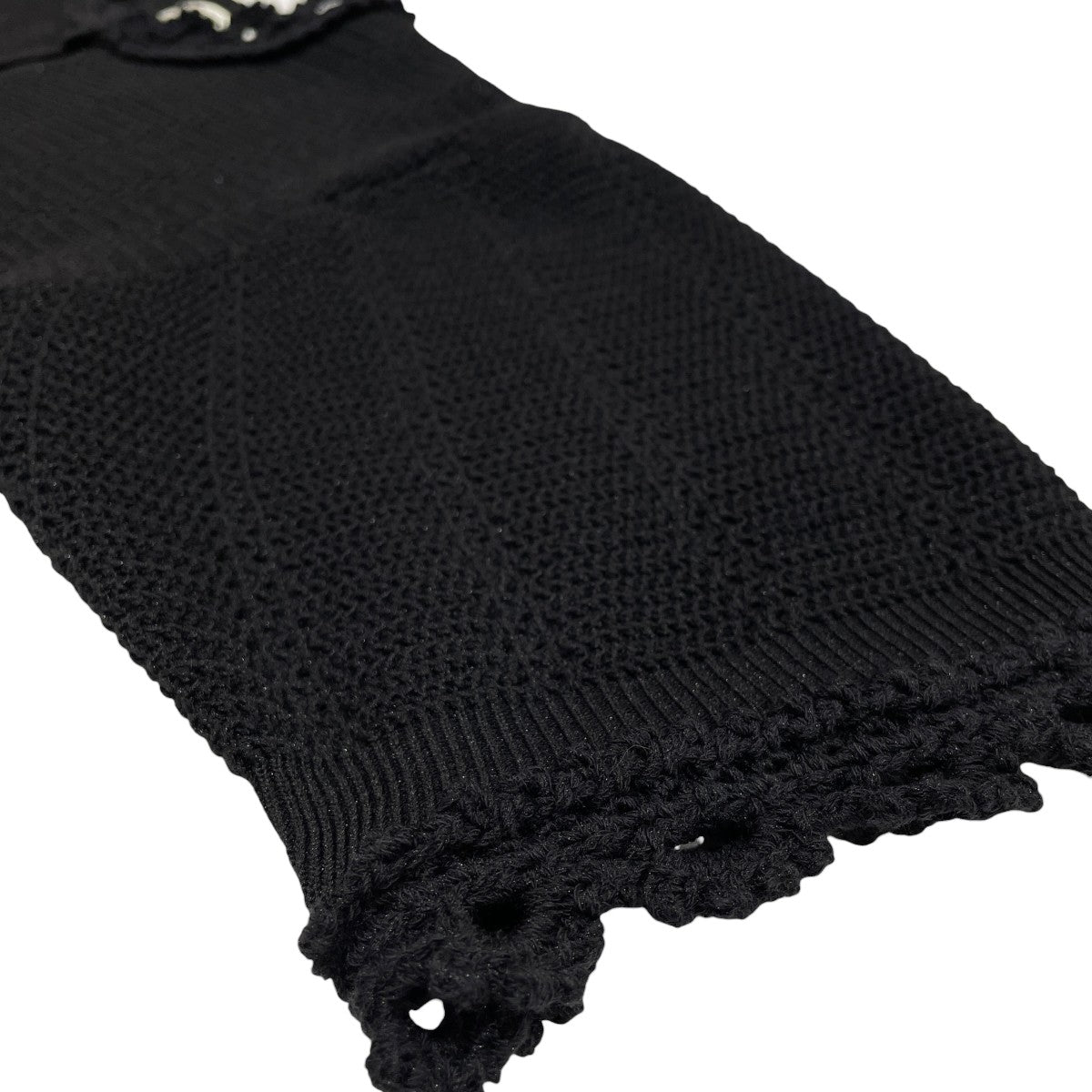 MESH LACE KNIT CARDIGAN半袖ニット26smsni07