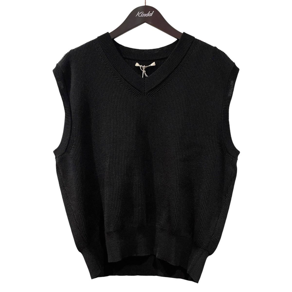 AURALEE(オーラリー) FLAT YARN RIB KNIT VESTニットベストA26SV02SY