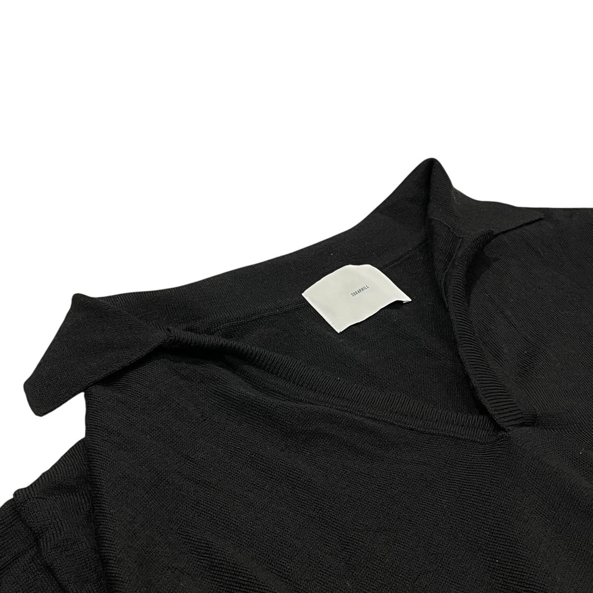 WOOL KNIT POLOニットポロシャツ26440604