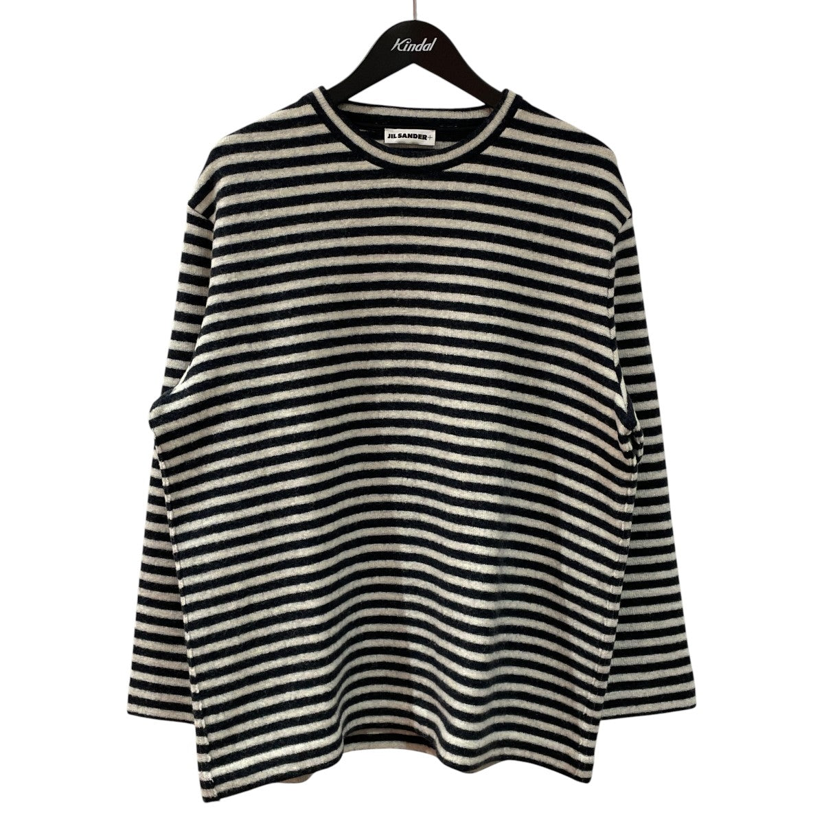 JIL SANDER+ ボーダーニットJ40NH0008 古着・中古-1枚目のアイテム画像
