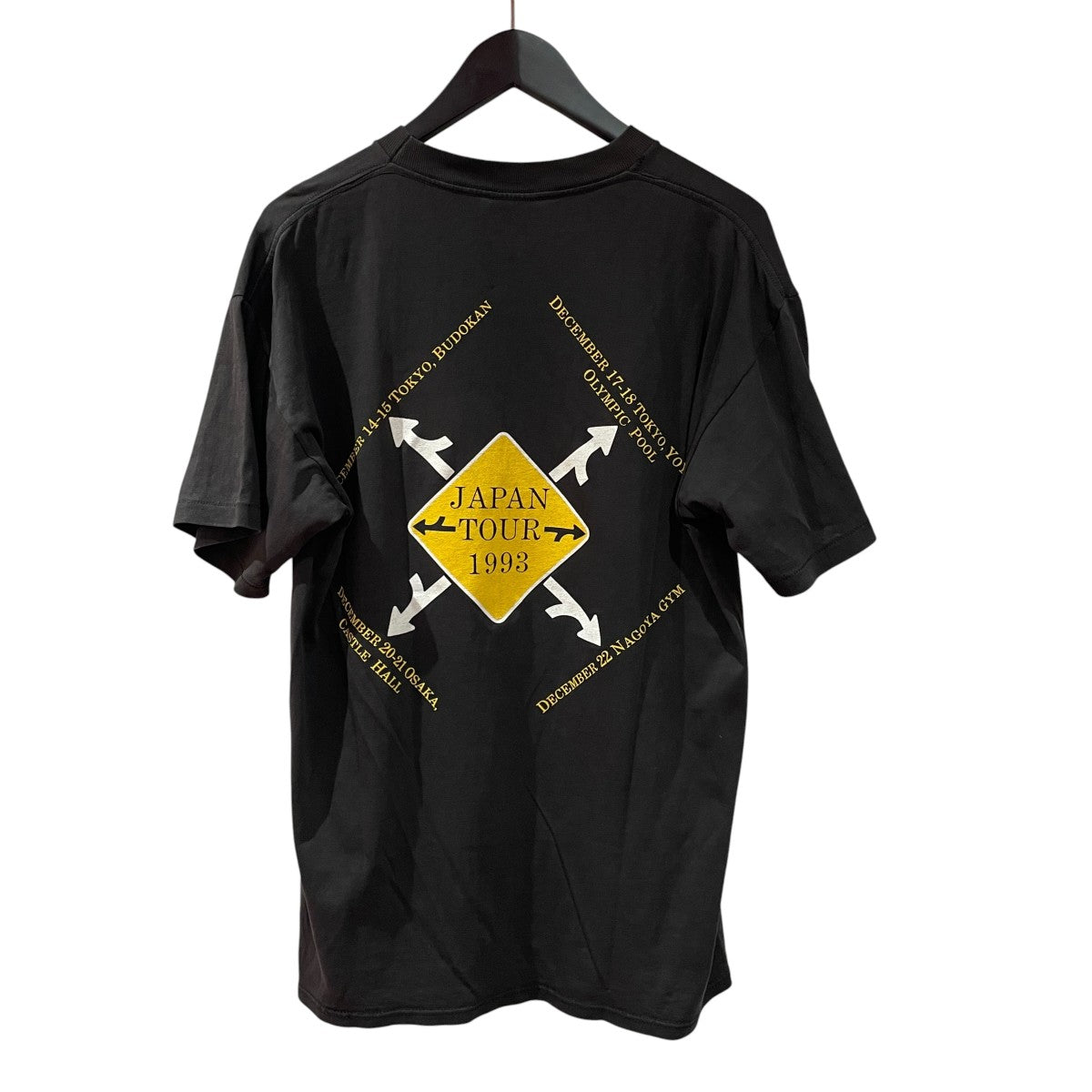 1993年 JAPANツアー coverdale Page半袖Tシャツ