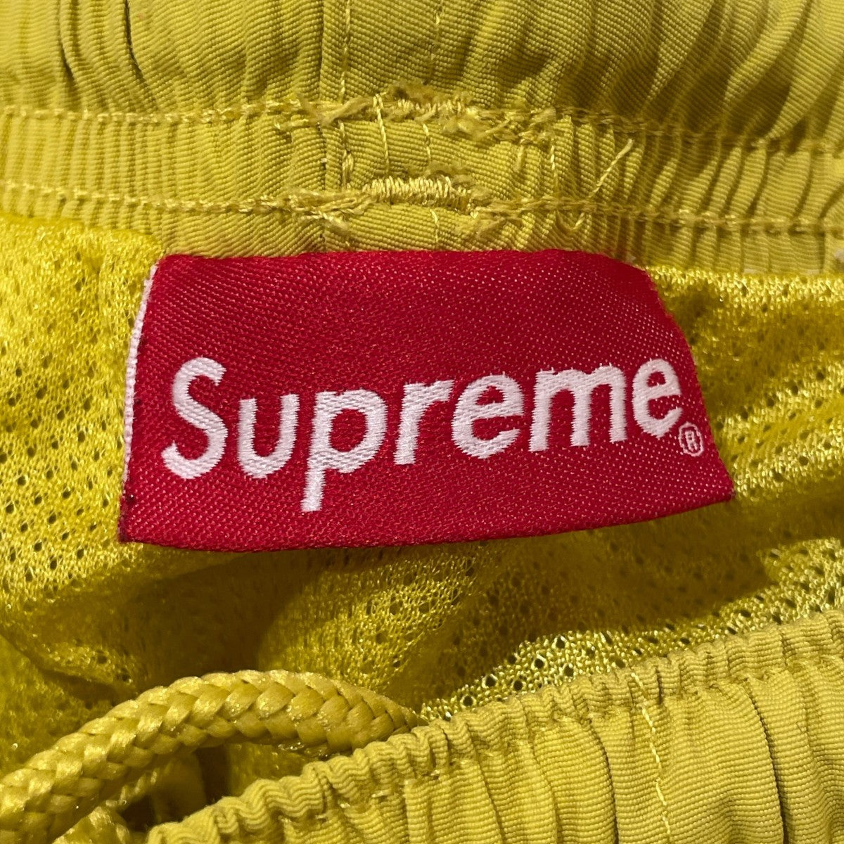 Supreme(シュプリーム) NYLON WATER SHORTハーフパンツ 黄緑 サイズ M