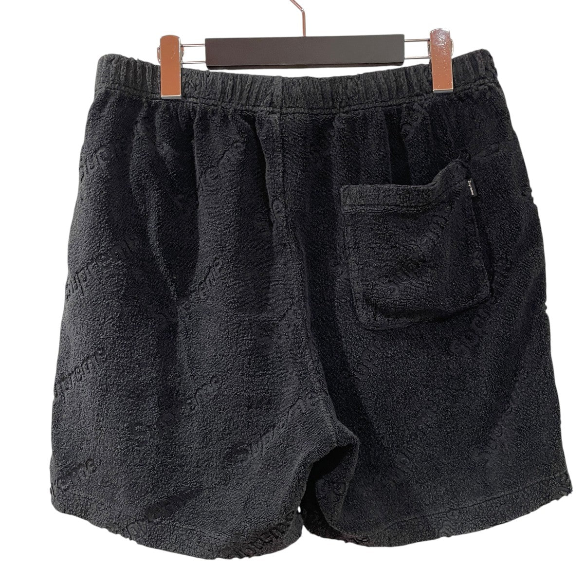 19SSTERRY JACQUARD LOGO SHORTハーフパンツ