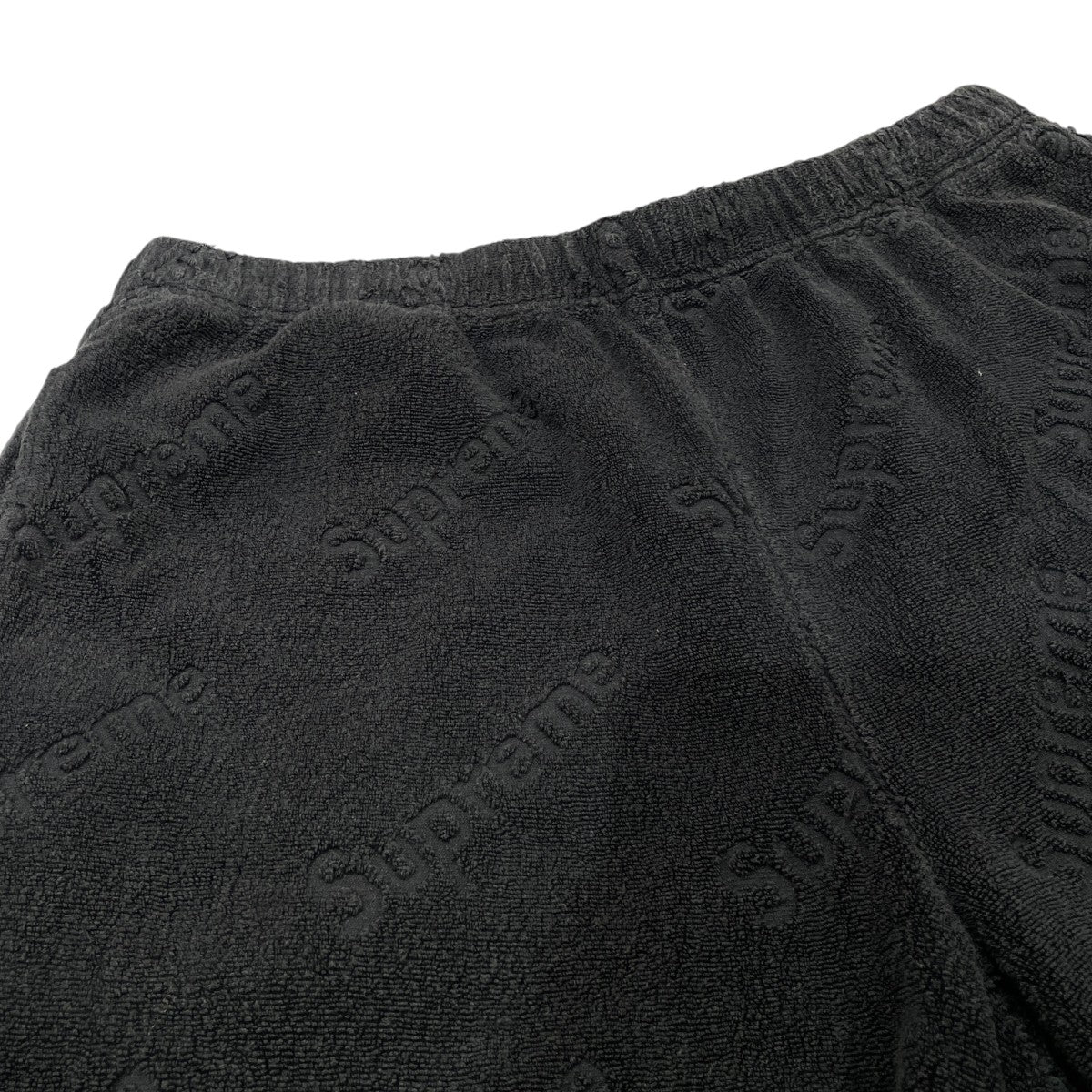 19SSTERRY JACQUARD LOGO SHORTハーフパンツ