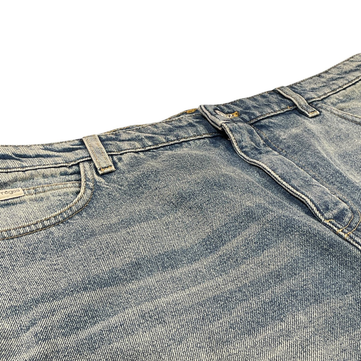 courreges(クレージュ) hammer denim baggy pantsデニムパンツ