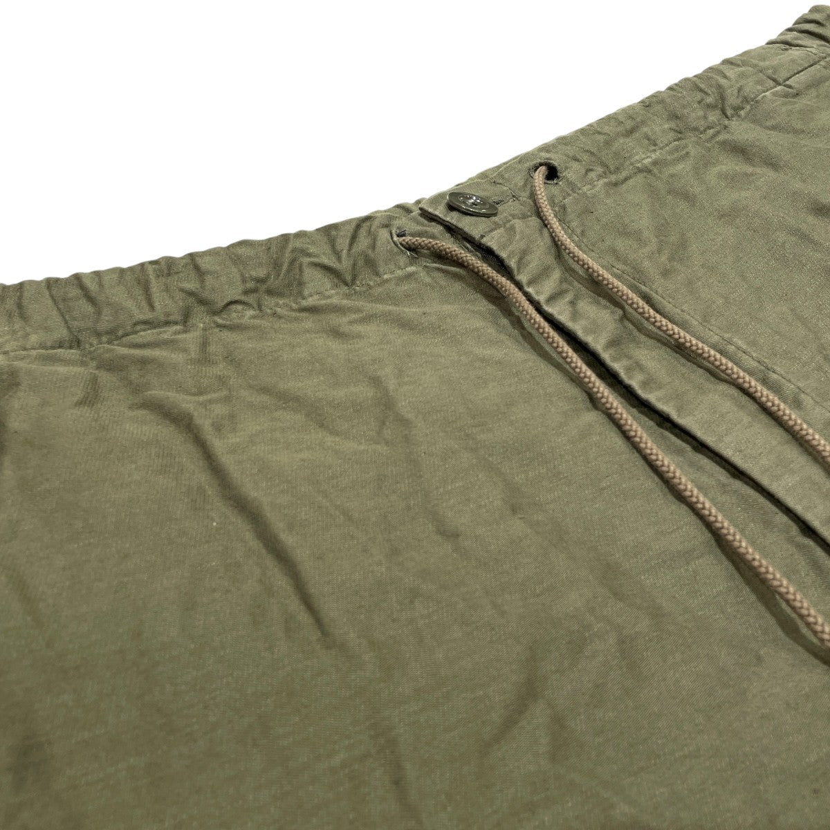 Cotton Linen Moleskin Parachute PantsワイドパンツGM221-40098