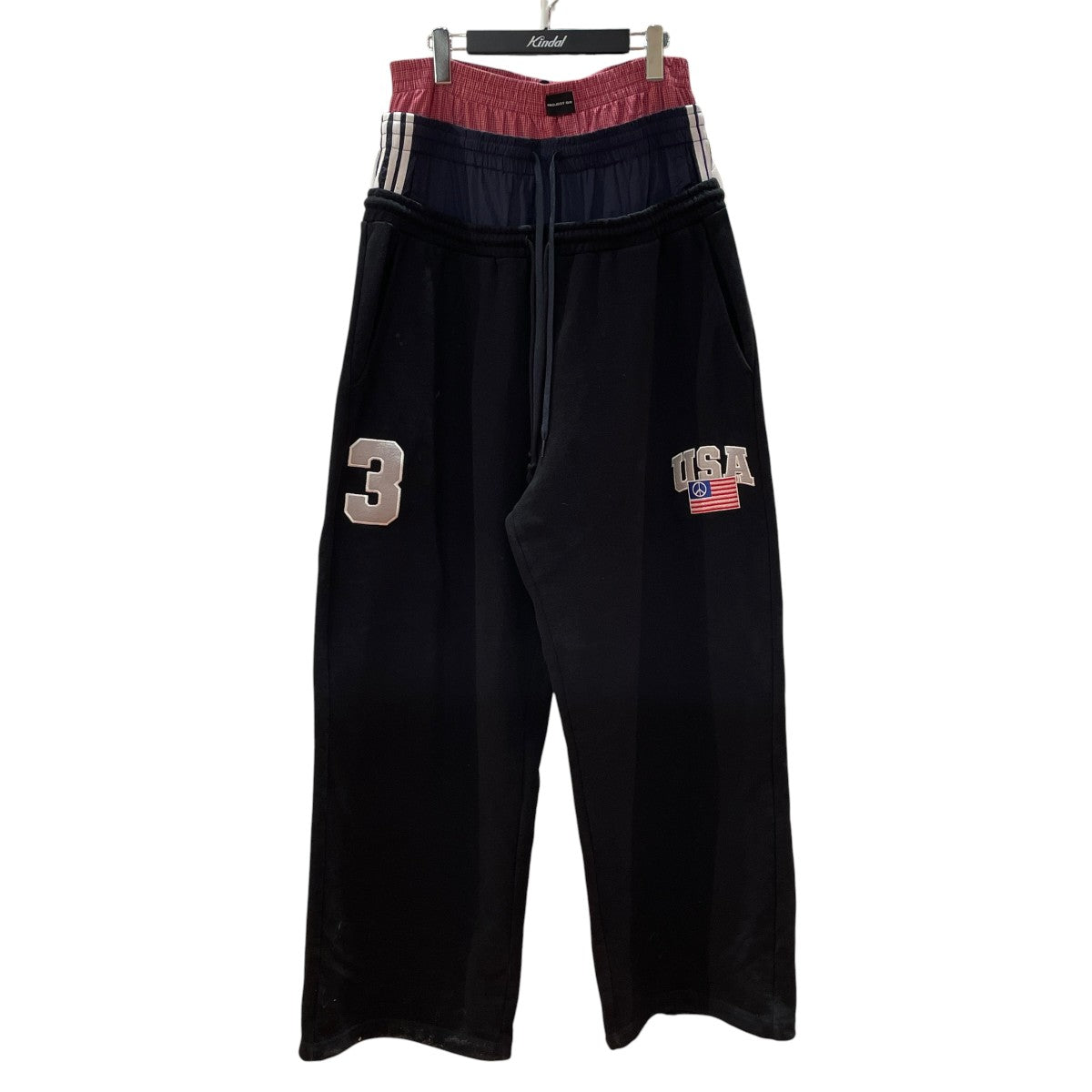 3 LAYERED SWEAT PANTSスウェットパンツ