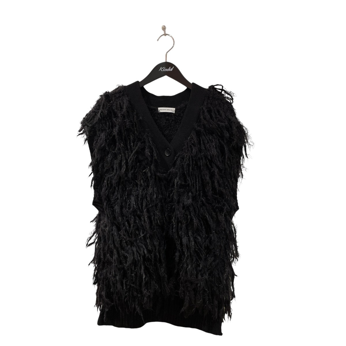 Shaggy Fringe Hand Vestニットベスト21232365206