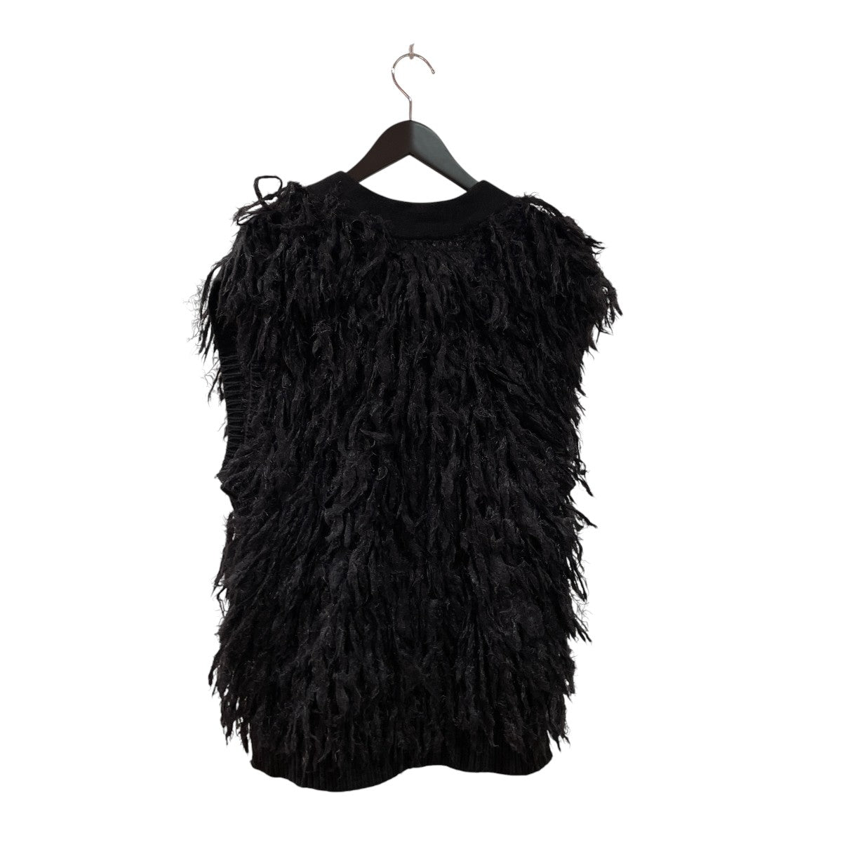 Shaggy Fringe Hand Vestニットベスト21232365206