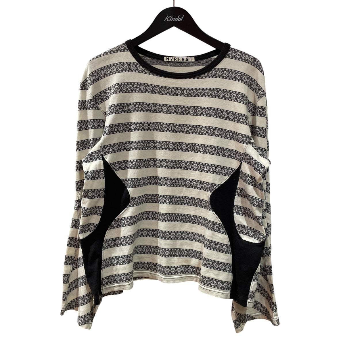 NORDIC PATTERN JACQUARD LONG SLEEVE T-SHIRT長袖カットソーNF251T07