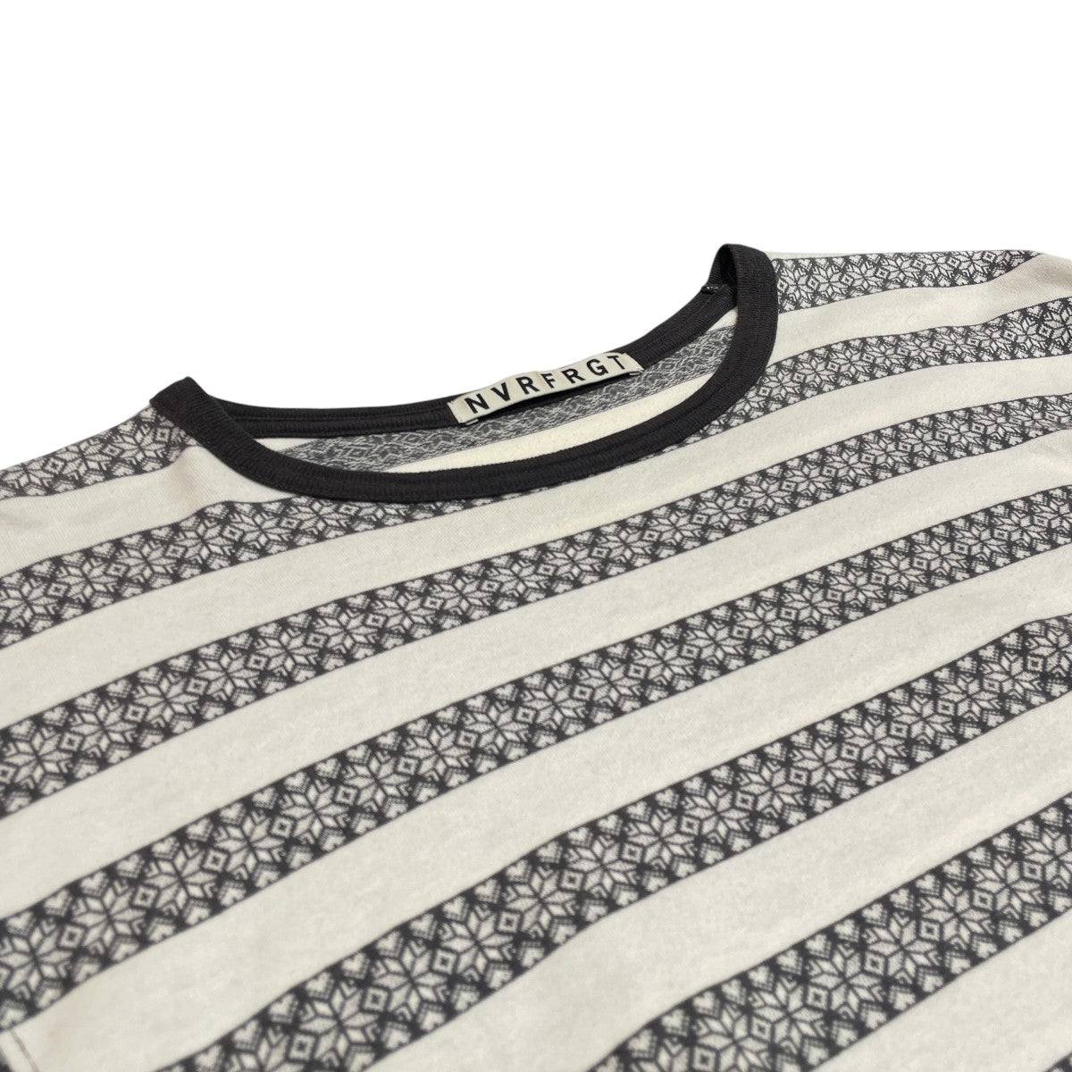 NORDIC PATTERN JACQUARD LONG SLEEVE T-SHIRT長袖カットソーNF251T07