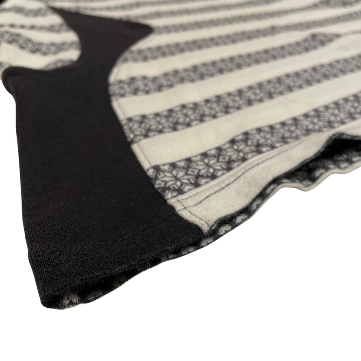 NORDIC PATTERN JACQUARD LONG SLEEVE T-SHIRT長袖カットソーNF251T07