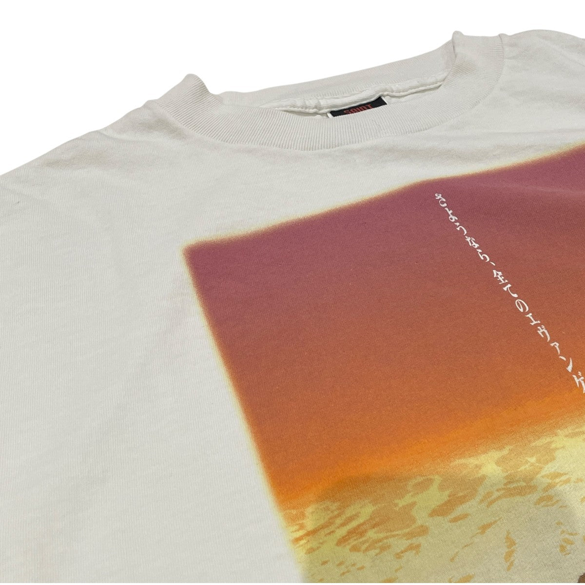 EV SS TEE   ORANGE   WHITE   ロンT・カットソーTシャツSM-HR8-0000-C13