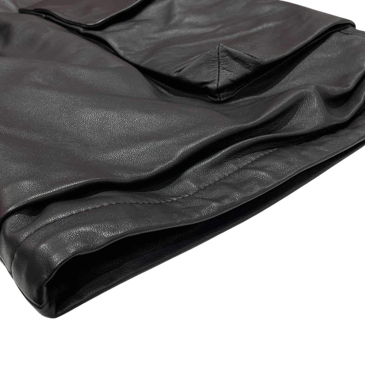 Leather City Military Half PantsレザーパンツPOB-24028CE