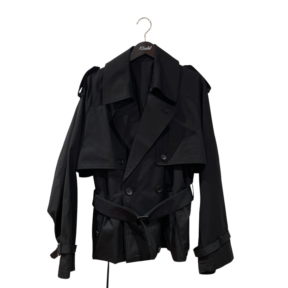 LAYERED SHORT TRENCH COATトレンチコートST.911