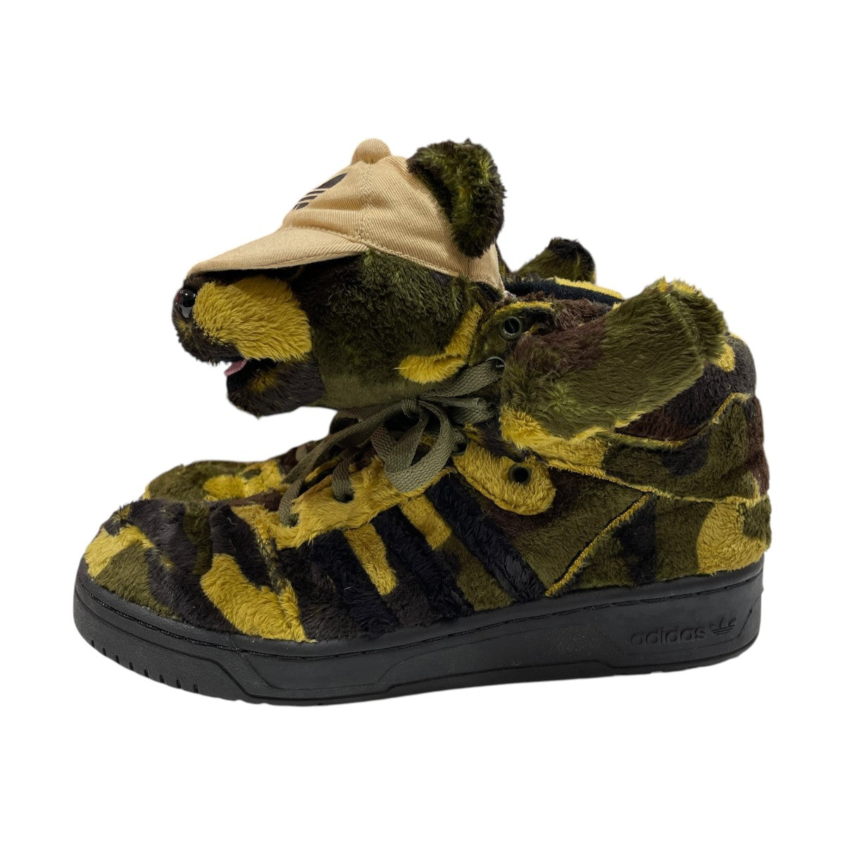 adidas×JEREMY SCOTT ハイカットスニーカーQ20917 Q20917 ブラウン