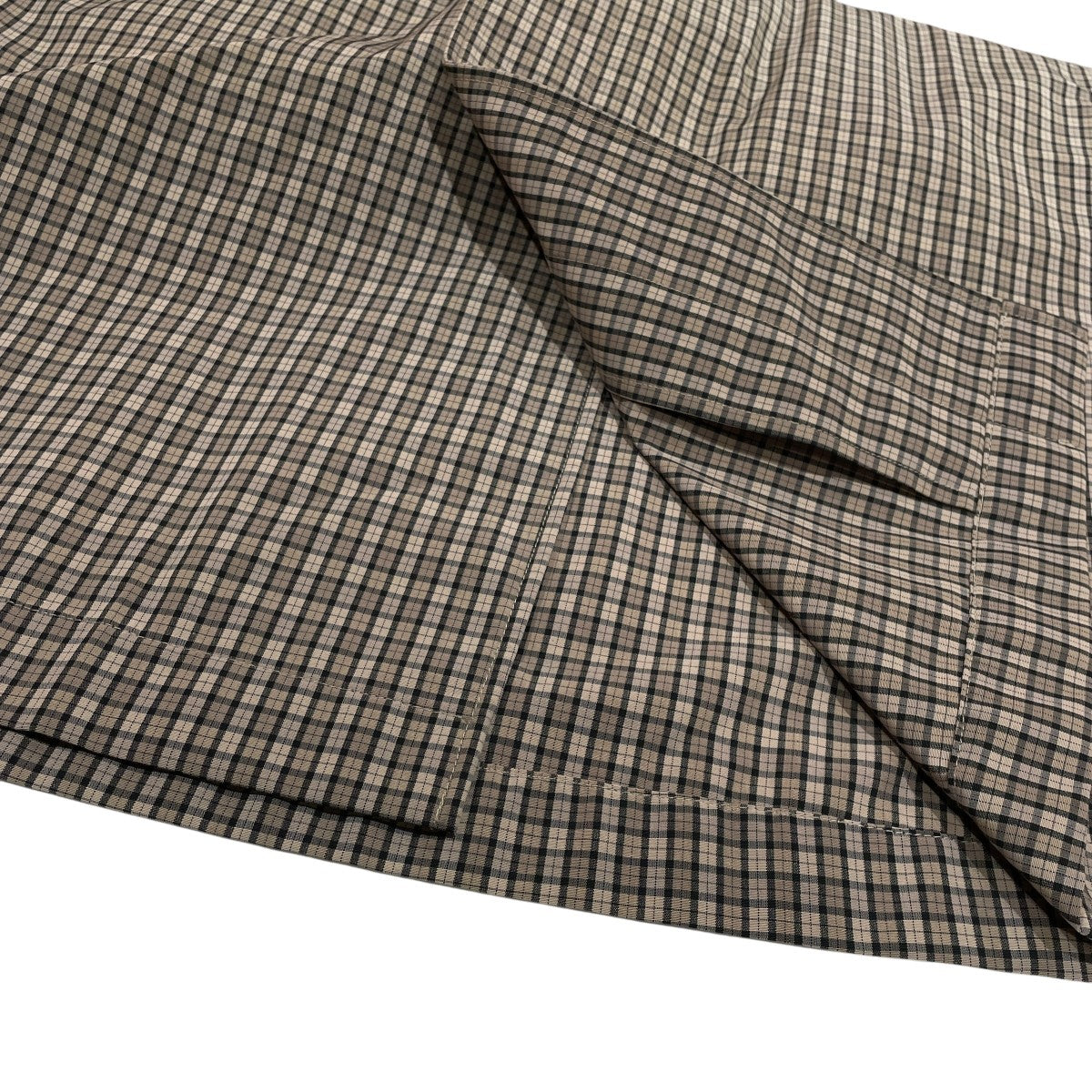 TAFFETTA CHECK SWING COATチェックスウィングコートJ-1327 CNP