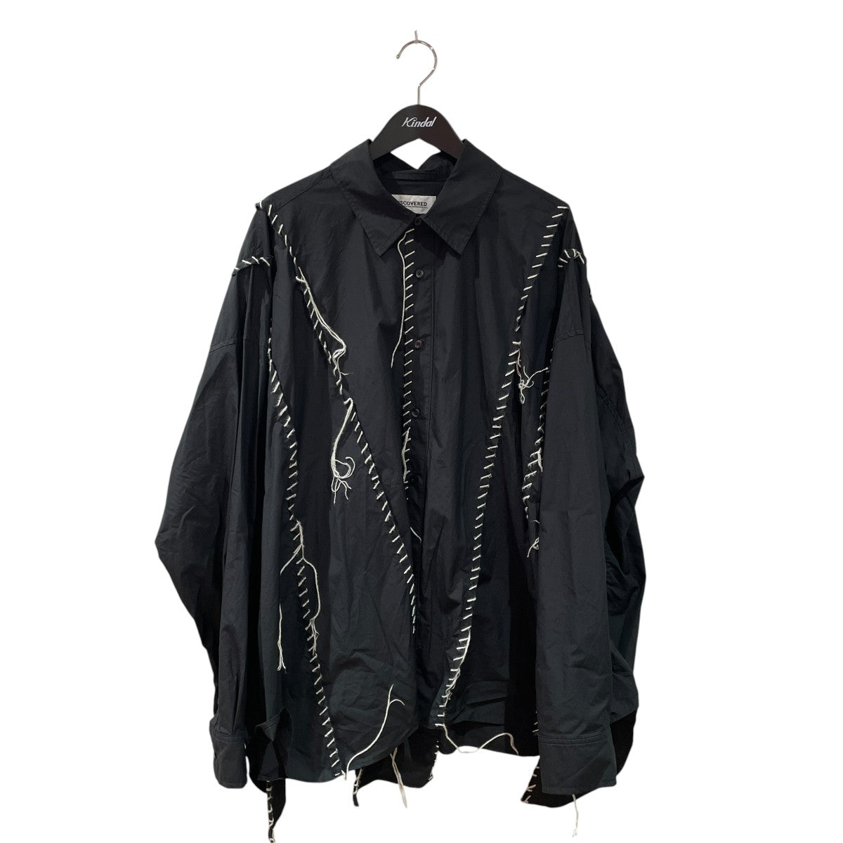 DOCKING WIDE LOOPING SHIRT長袖シャツdc aw24 sh 03