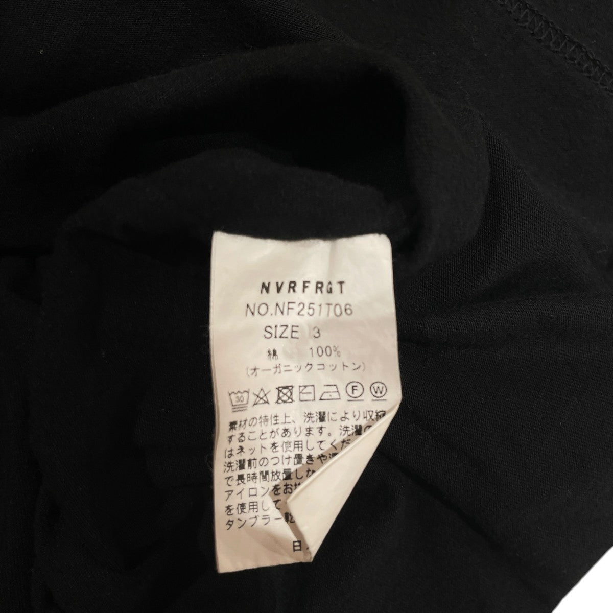 HALF SLEEVE T-SHIRT半袖Tシャツnf251t06
