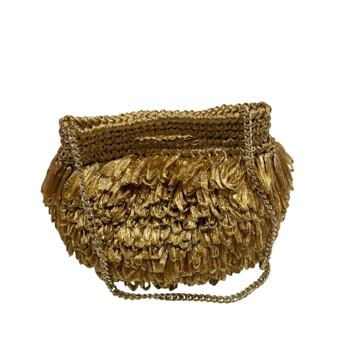 Raffia Clutchショルダーバッグ