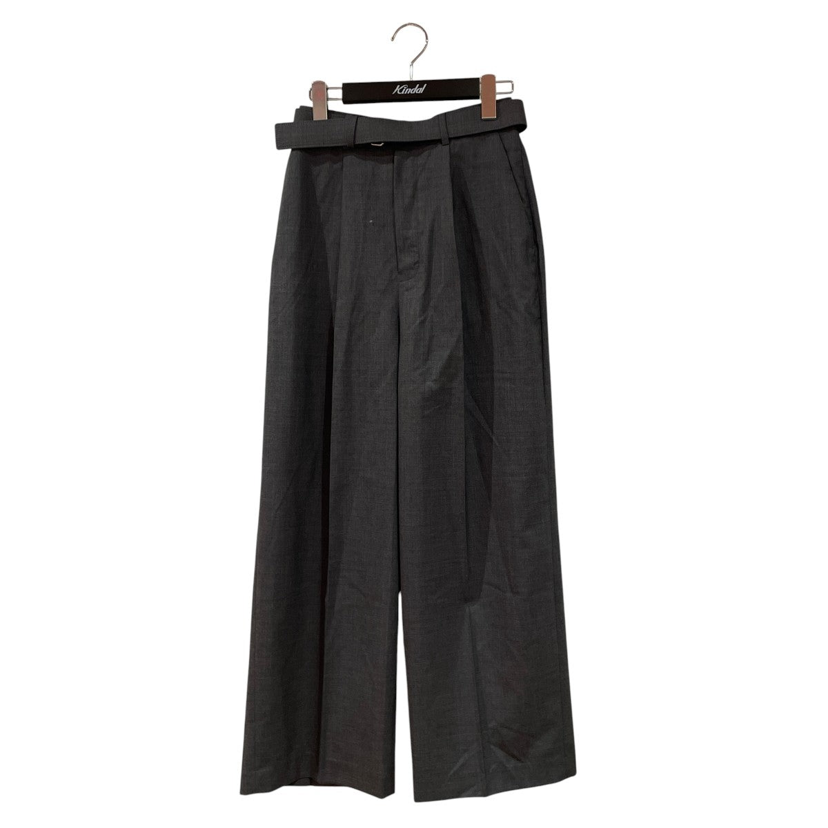 TUCK WIDE TROUSERSスラックス300IS131-1341