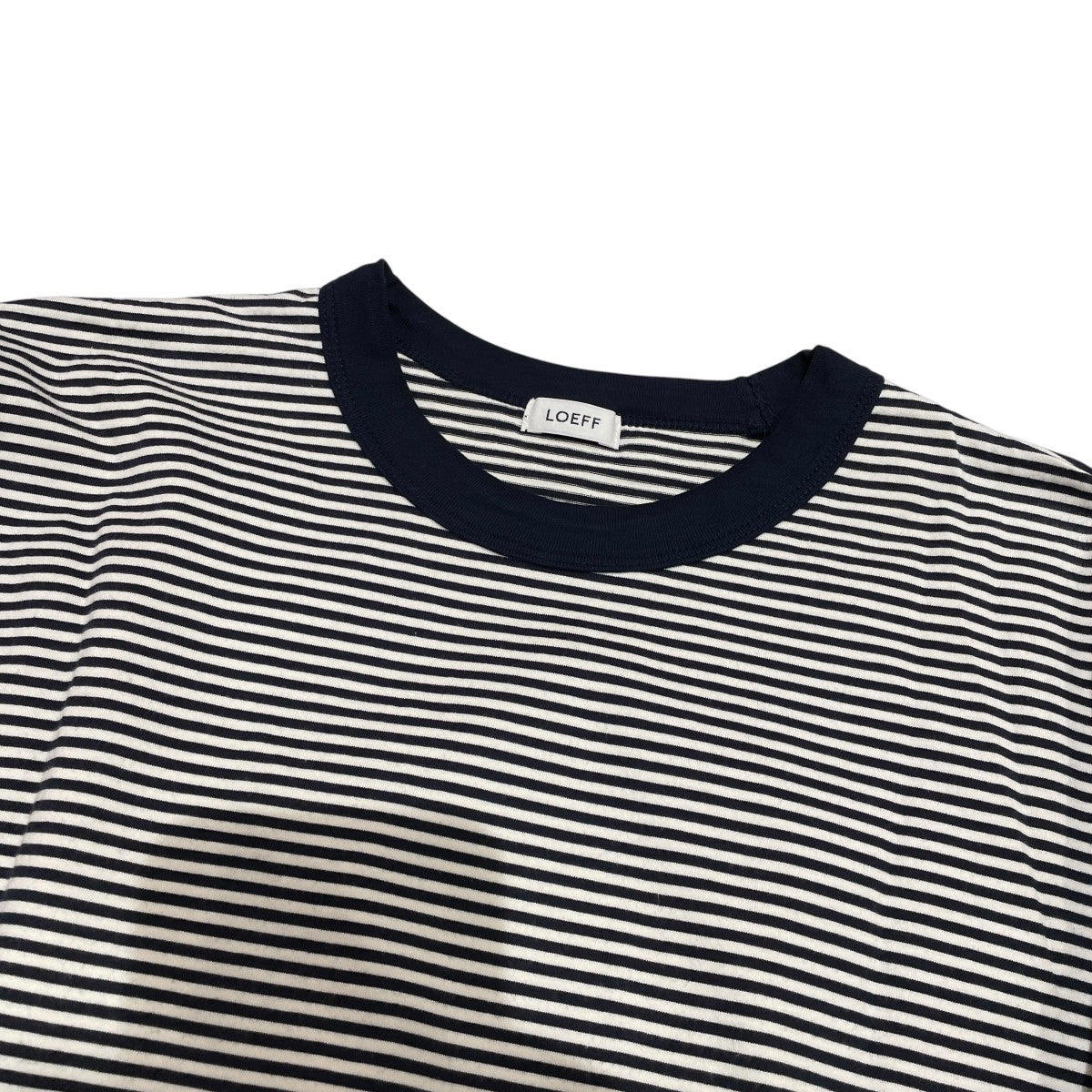 スビンコットン 天竺 ロングスリーブ Tシャツボーダーカットソー8812-699-0038