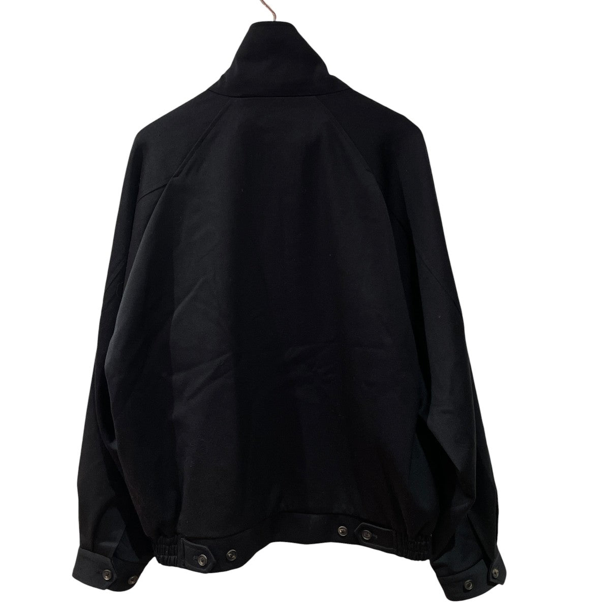 W SI SATIN ZIP UP SHORT JACKETジップジャケットST.1068