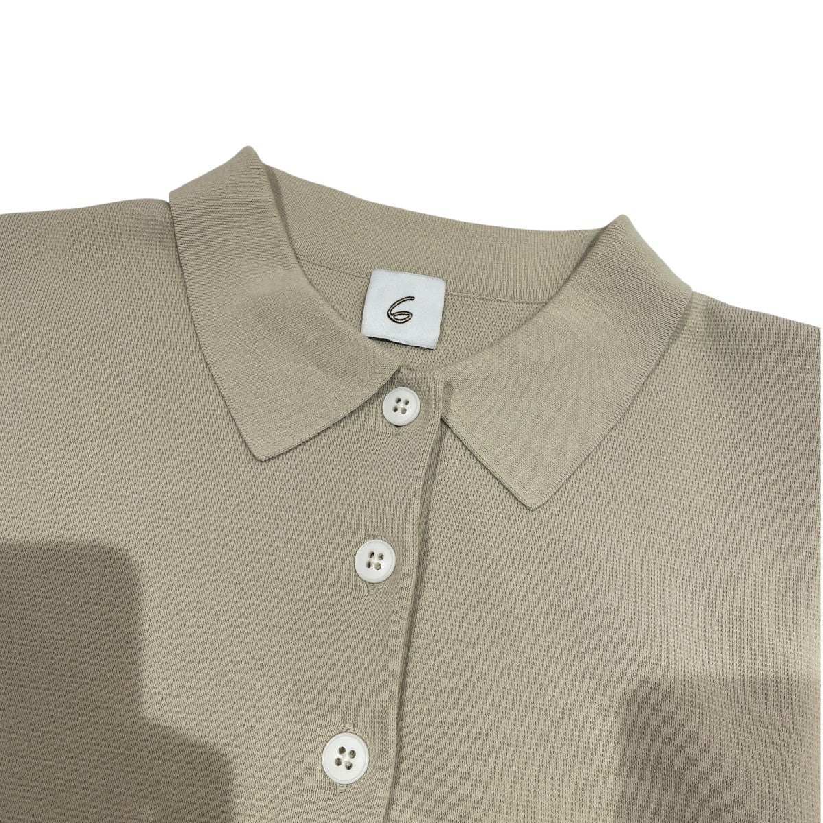 KNIT SHIRT半袖ポロシャツ8618-199-0124