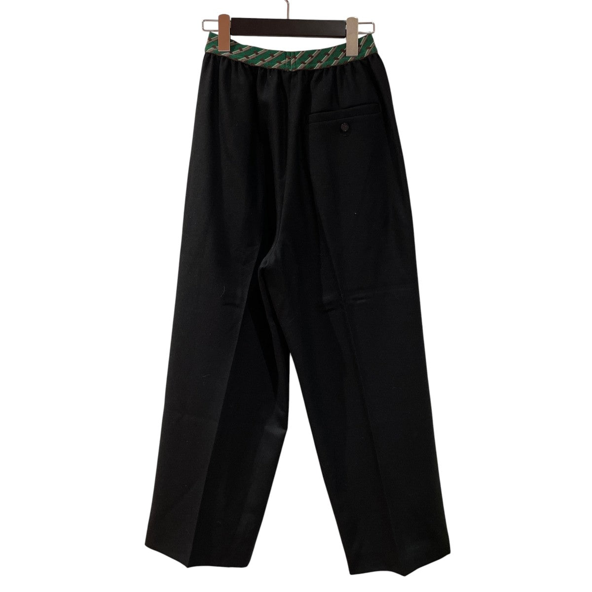 6(ROKU) BEAUTY＆YOUTH JACQUARD GOMU PANTS 2021FWスラックス8614-202-0432 古着・中古-2枚目のアイテム画像