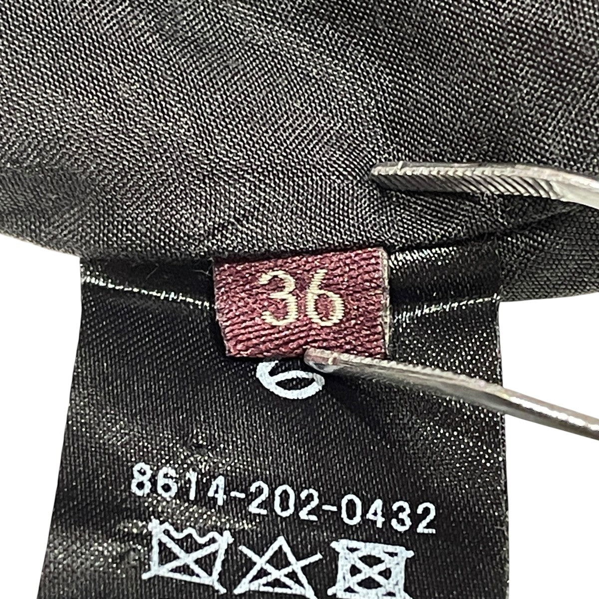 6(ROKU) BEAUTY＆YOUTH JACQUARD GOMU PANTS 2021FWスラックス8614-202-0432 古着・中古-6枚目のアイテム画像
