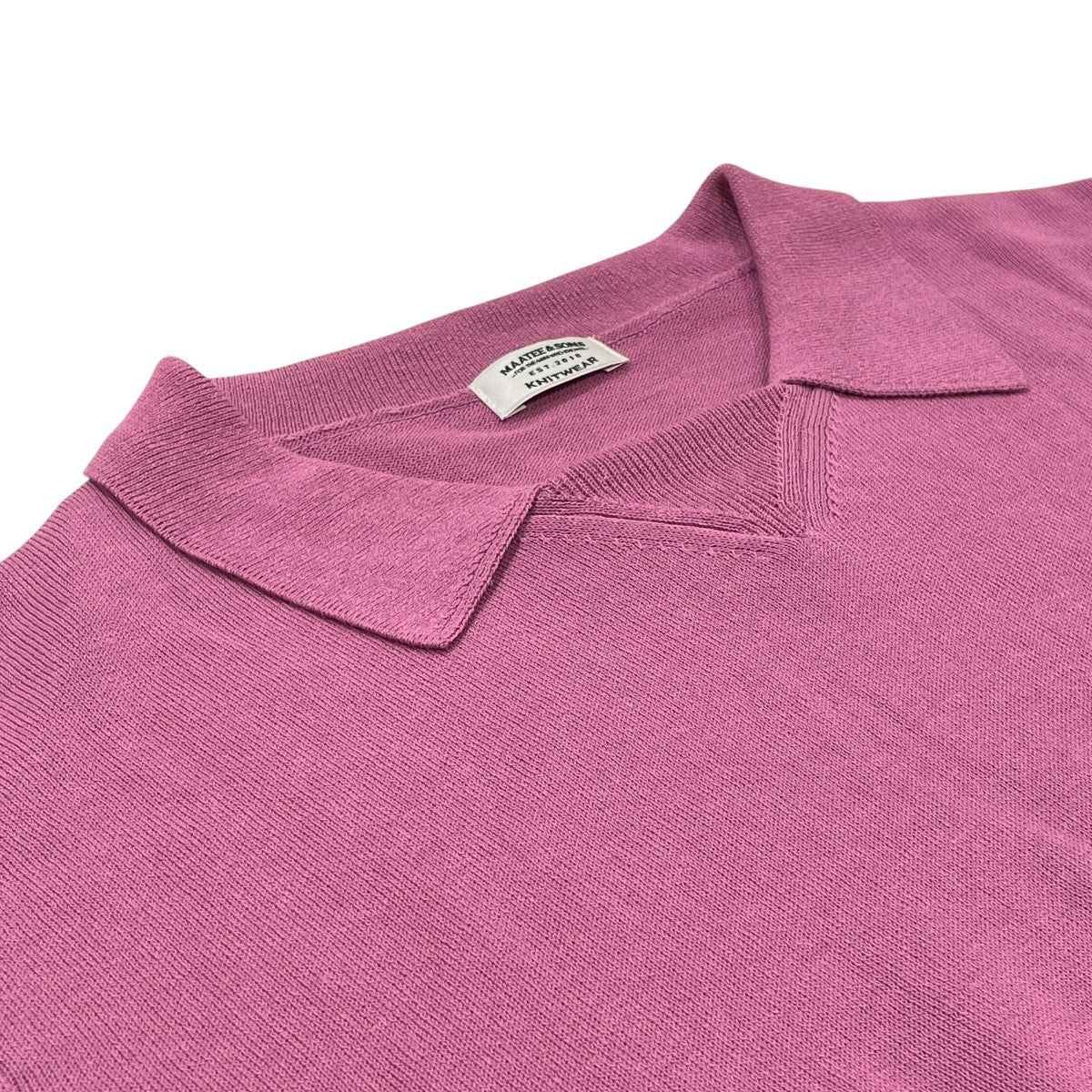 Polo SweaterニットポロシャツMT4103-0103