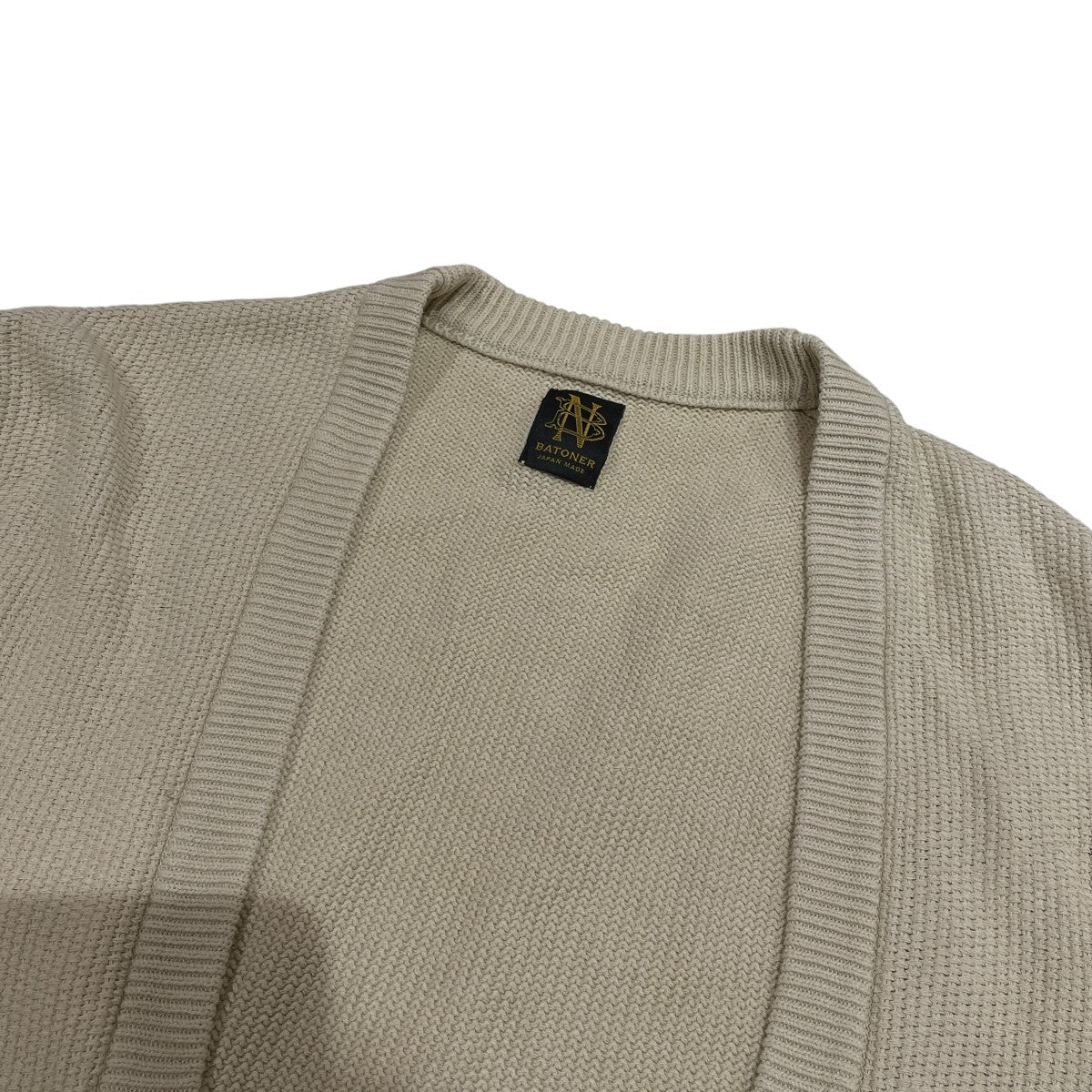 UMMER NO BUTTON CARDIGANニットカーディガンBN-25SM-042