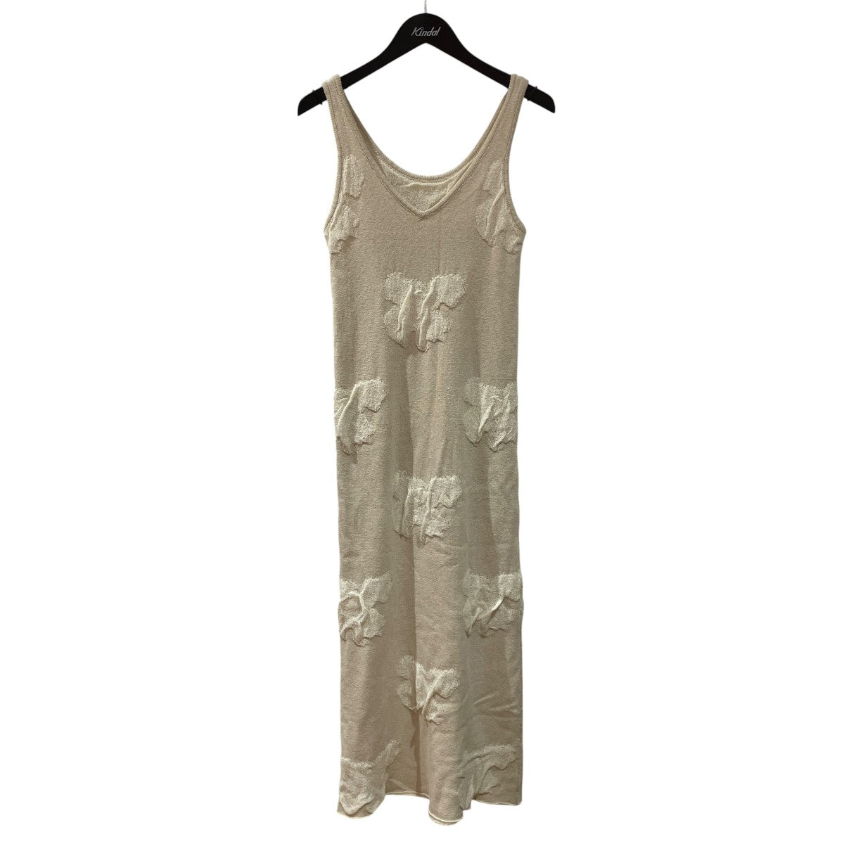 Vintage FlowerフロッキーKnitワンピースニットワンピース121535372