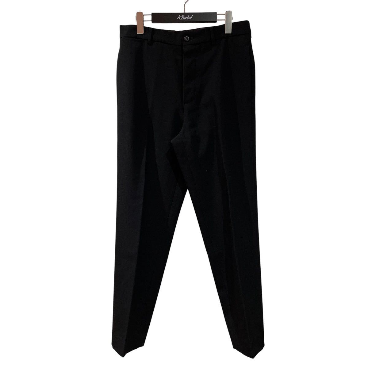 ATON スラックス6575022 BASIC PANTS BACK SATIN 古着・中古-1枚目のアイテム画像