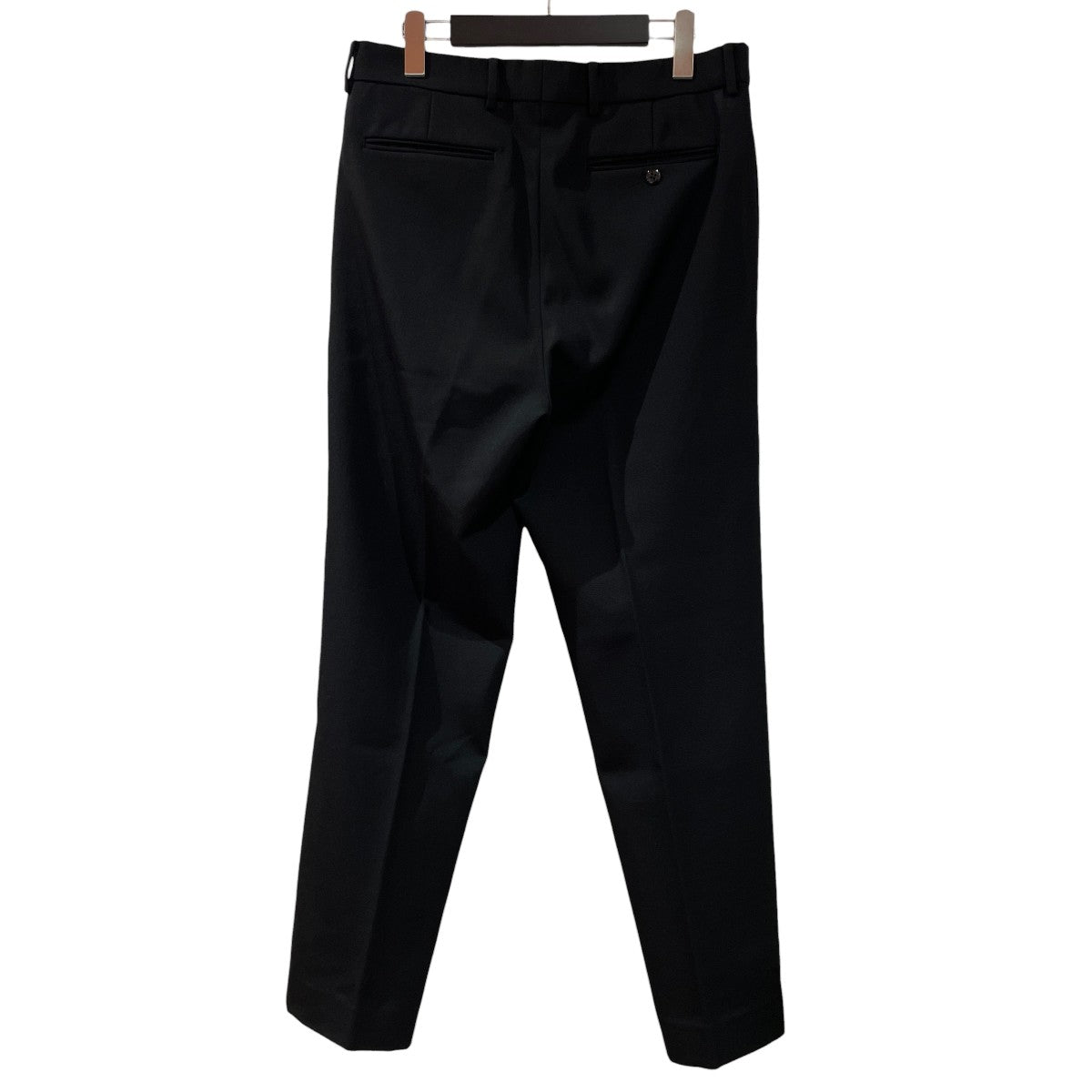 ATON スラックス6575022 BASIC PANTS BACK SATIN 古着・中古-2枚目のアイテム画像