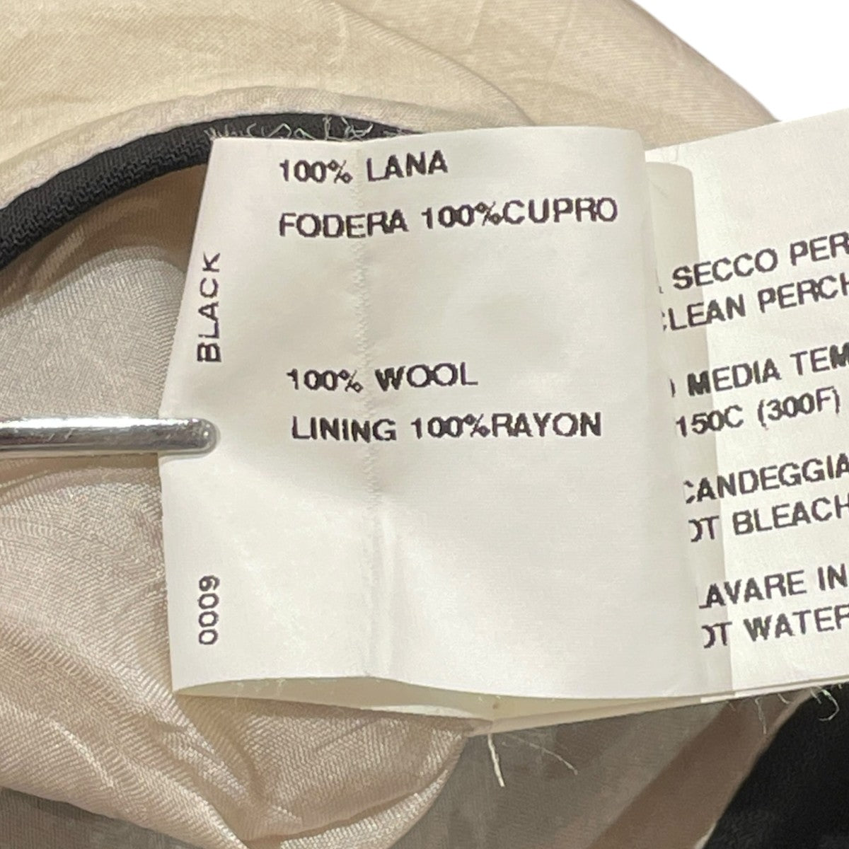 RICK OWENS テーラードジャケットRO7750 古着・中古-9枚目のアイテム画像
