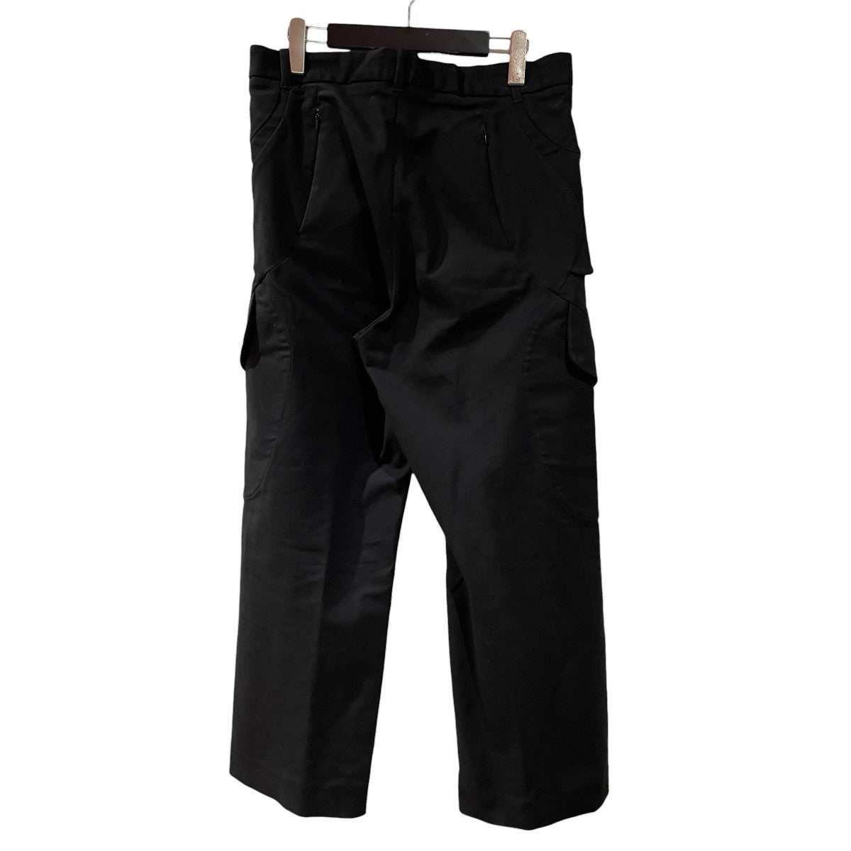 J．L - A．L BRACE TROUSERS SHUNGITE BLACKトラウザーパンツ 古着・中古-2枚目のアイテム画像