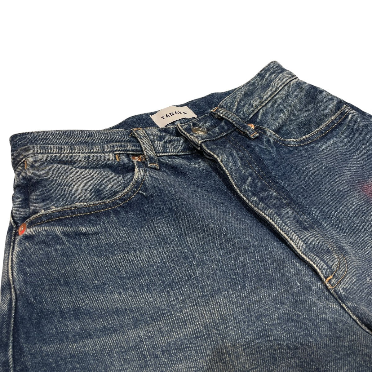 TANAKA THE JEAW TROUSERSデニムパンツST-2(F) 古着・中古-3枚目のアイテム画像