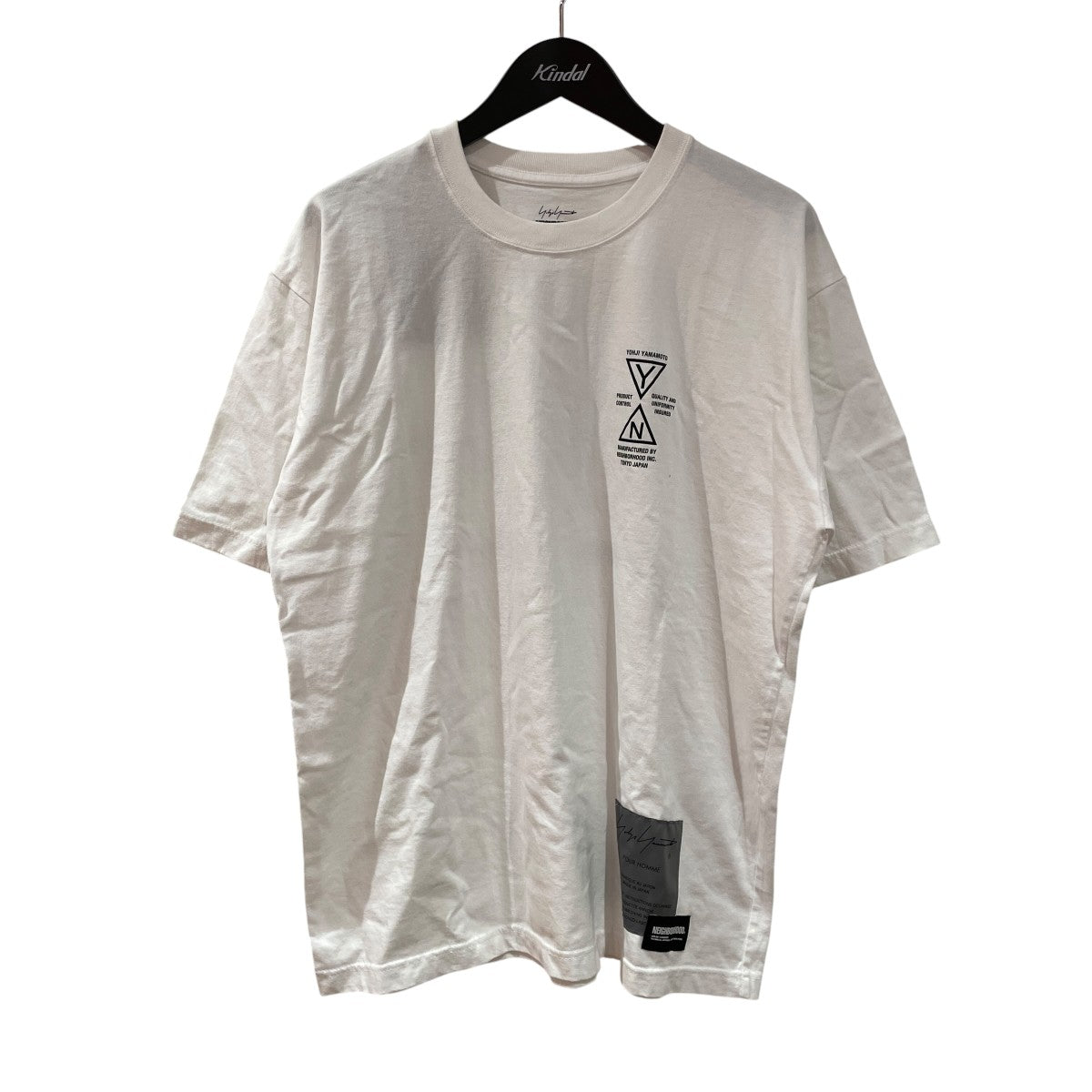 Yohji Yamamoto pour homme×NEIGHBORHOOD ＴシャツHK-T96-996 古着・中古-1枚目のアイテム画像