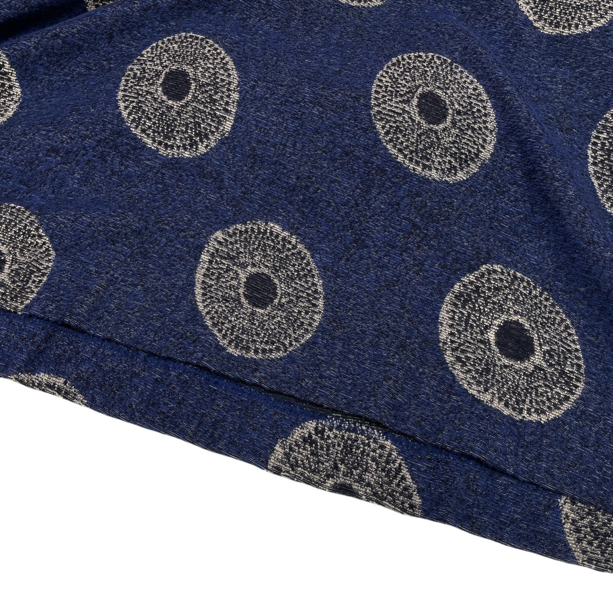 BATIK RRINT PILE DRESSVネックドレス8626-241-0338