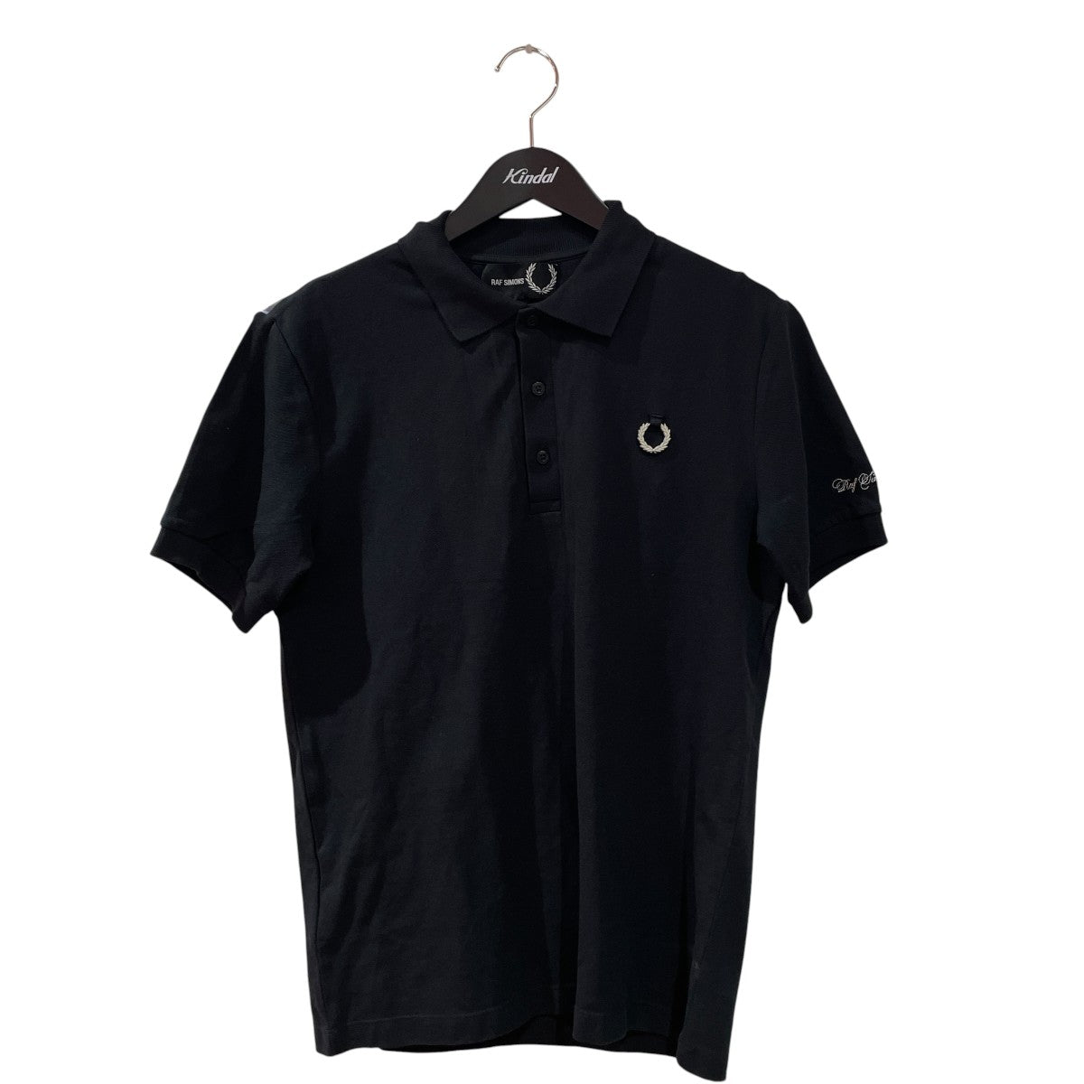RAF SIMONS×FRED PERRY ポロシャツ157833 157833 ブラック サイズ S