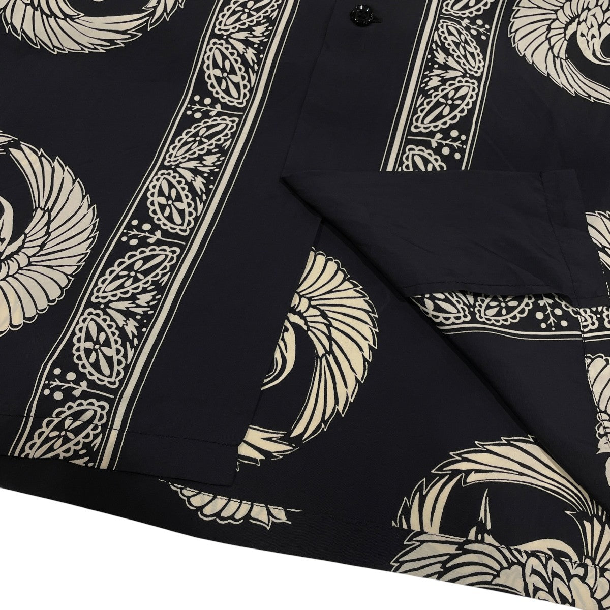 RAYON HAWAIIAN SHIRT “ORIENTAL BORDER”半袖シャツSS39629