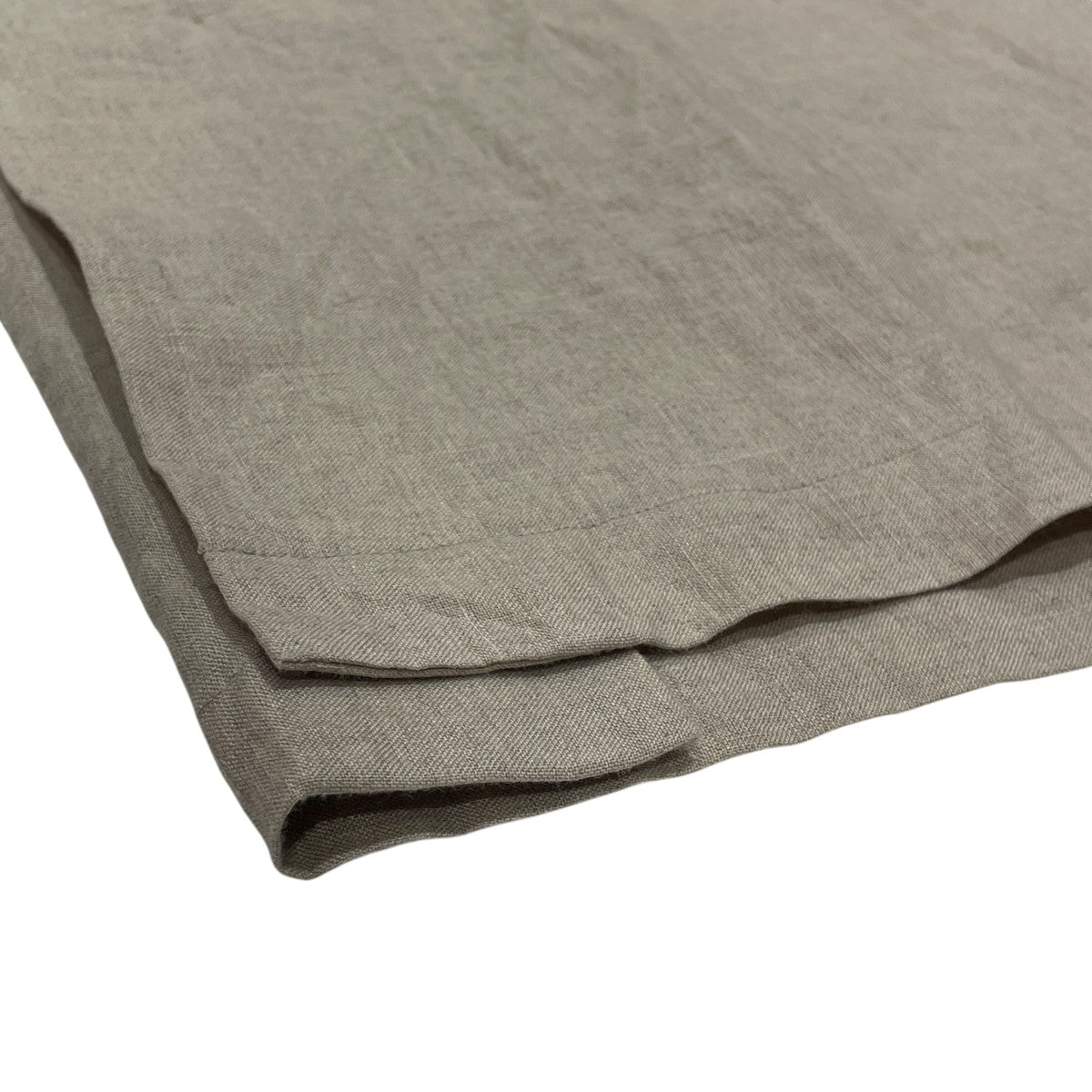 SIDE VENTS OP COLLAR LINEN SHIRT半袖シャツFu13-Sh-05
