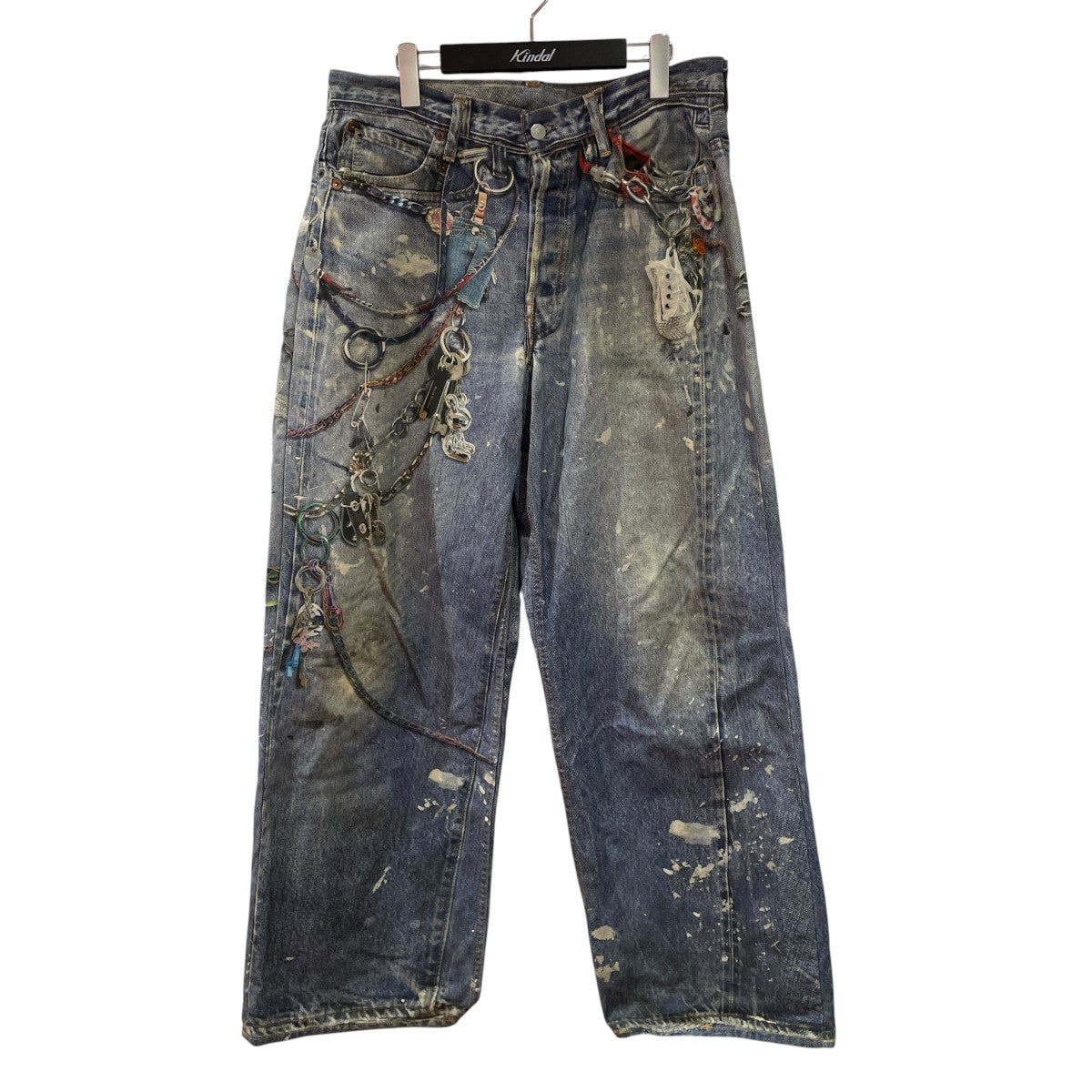 Baggy Fit JeansデニムパンツFN-MN-TROU001020
