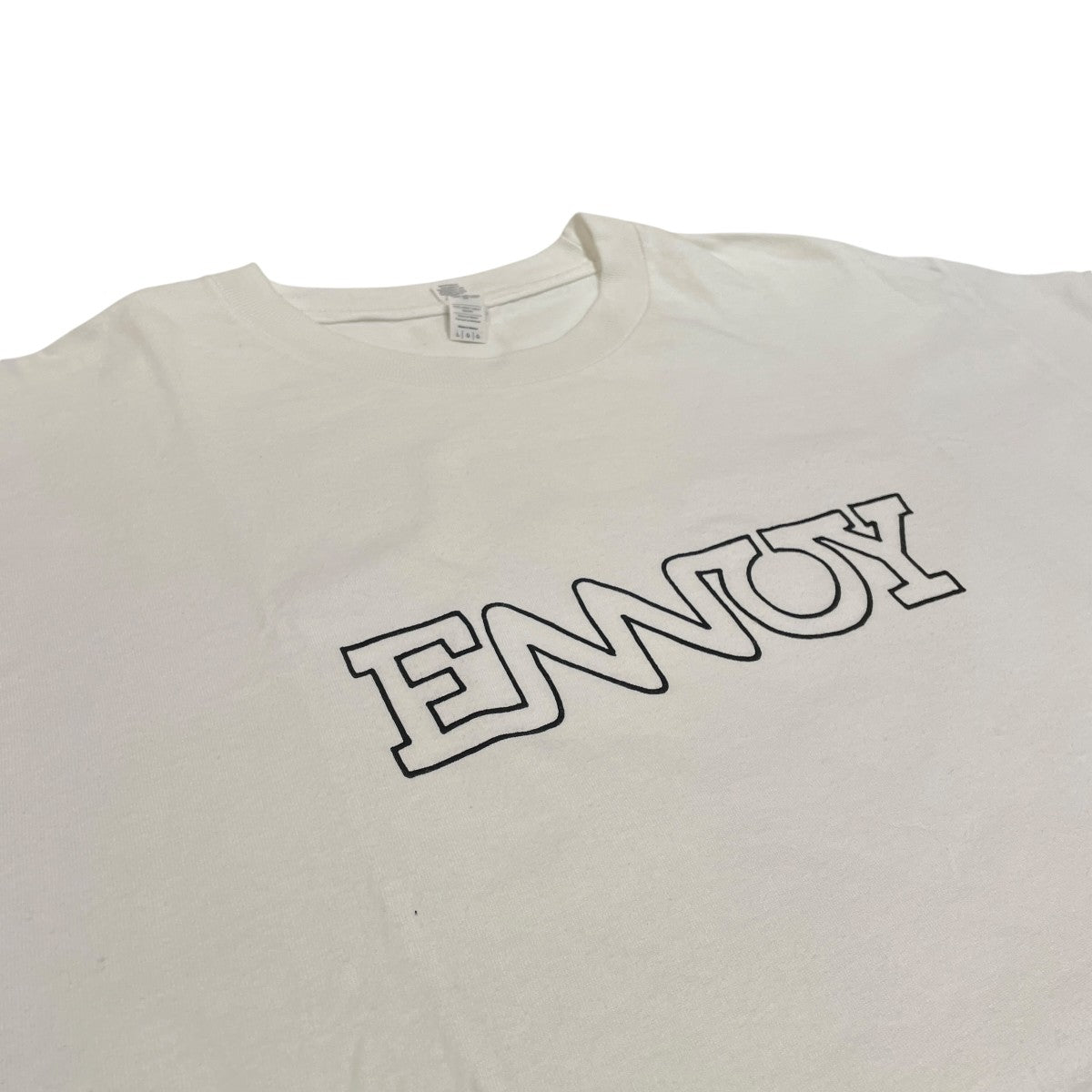 ENNOY(エンノイ) T-SHIRTTシャツ ブラック サイズ L｜【公式